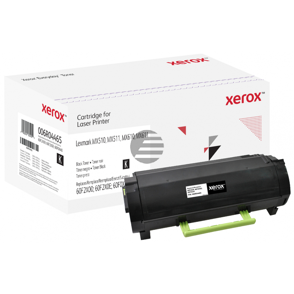 Xerox Toner-Kit (Everyday Toner) schwarz HC plus (006R04465) ersetzt 602X, 60F0XA0