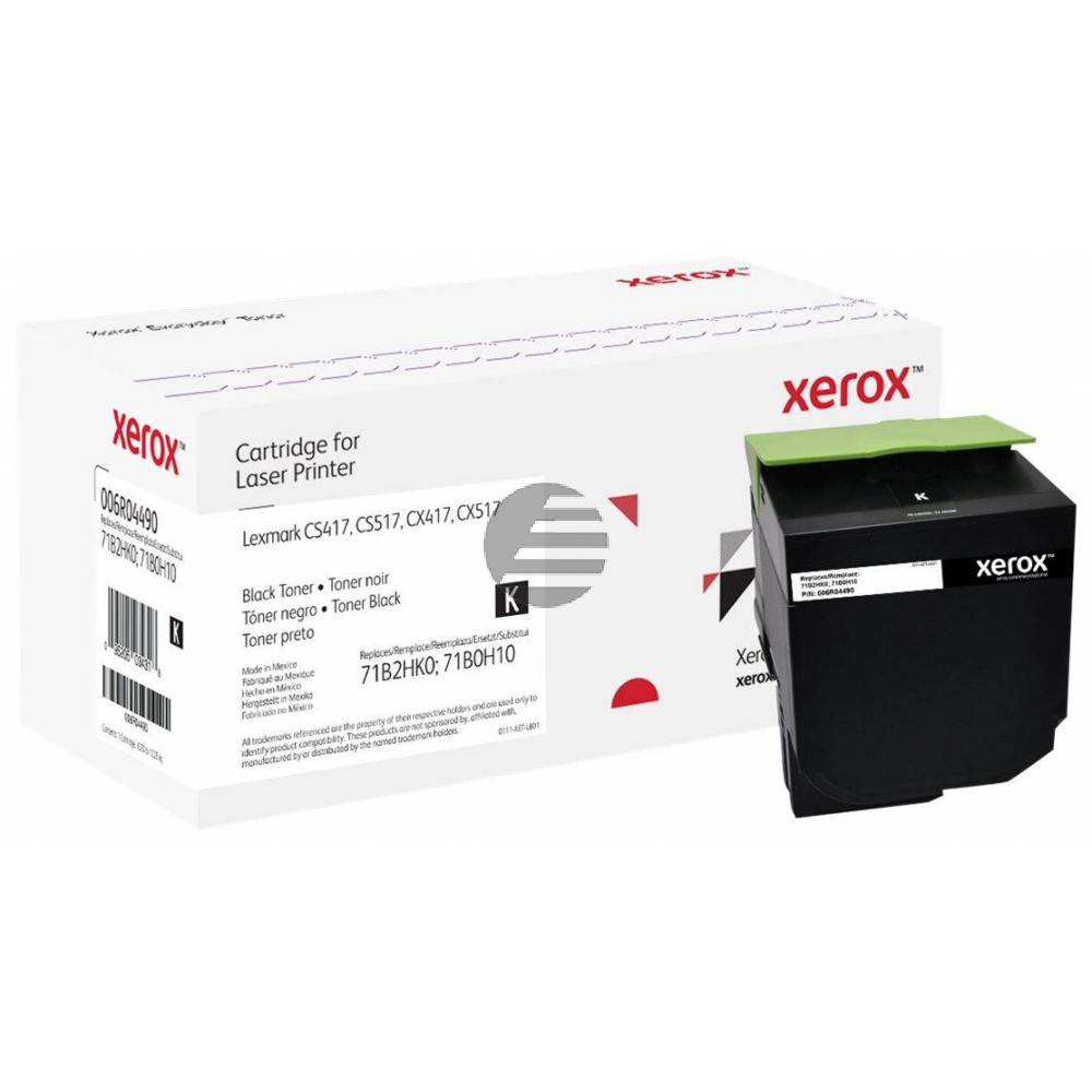 Xerox Toner-Kit (Everyday Toner) schwarz HC (006R04490) ersetzt 71B0H10, 71B2HK0