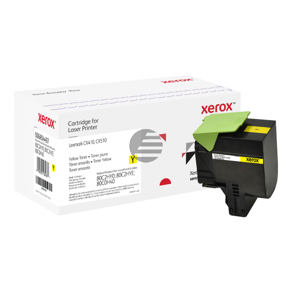 Xerox Toner-Kit (Everyday Toner) gelb HC plus (006R04497) ersetzt 802HY, 80C2HYE, 800H4