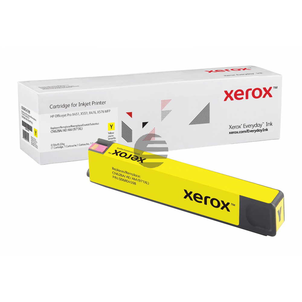 Xerox Tintenpatrone (Everyday Toner) gelb HC (006R04598) ersetzt 971XL