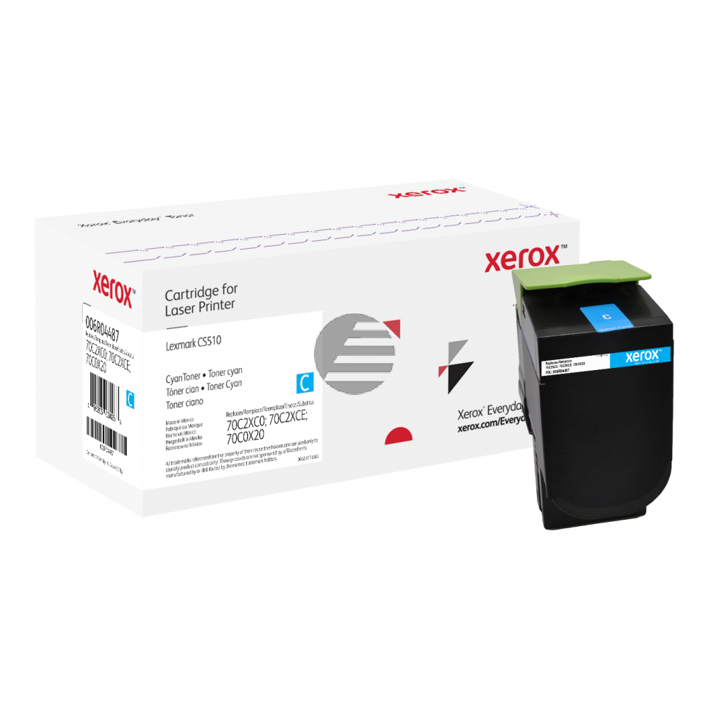 Xerox Toner-Kit (Everyday Toner) cyan HC (006R04487) ersetzt 70C2XC0, 70C0X20, 702XC