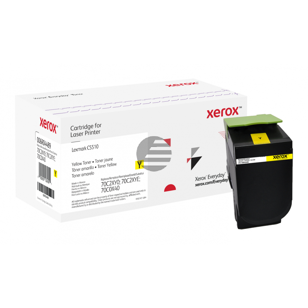 Xerox Toner-Kit (Everyday Toner) gelb HC (006R04489) ersetzt 70C2XY0, 70C0X40, 702XY