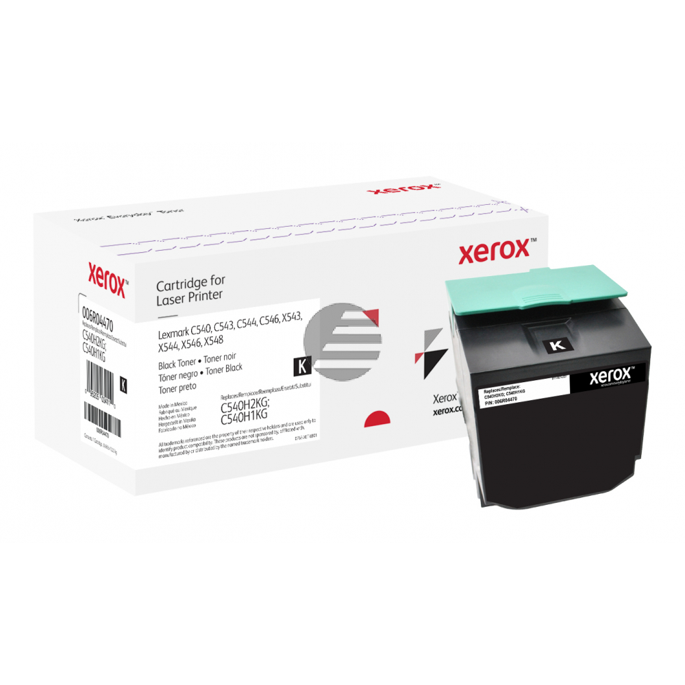Xerox Toner-Kit (Everyday Toner) schwarz HC (006R04470) ersetzt C540H1KG, C540H2KG
