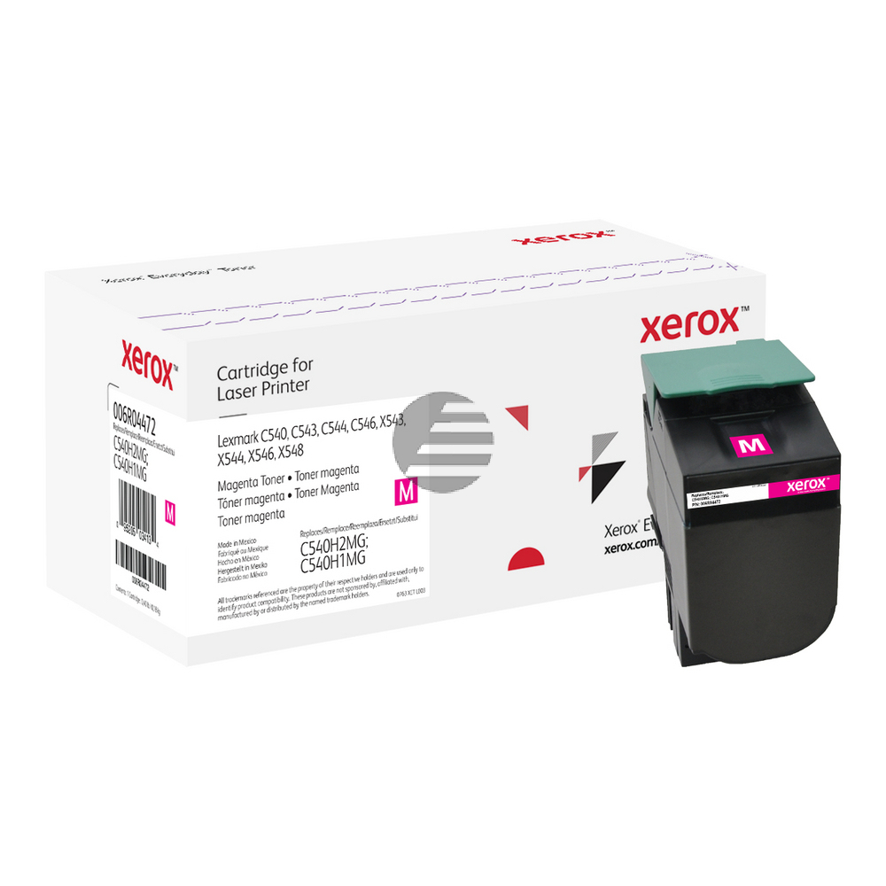 Xerox Toner-Kit (Everyday Toner) magenta HC (006R04472) ersetzt C540H1MG, C540H2MG