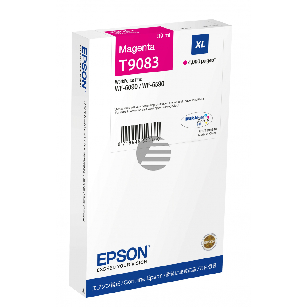Epson Tintenpatrone magenta (C13T90834N, T9083)