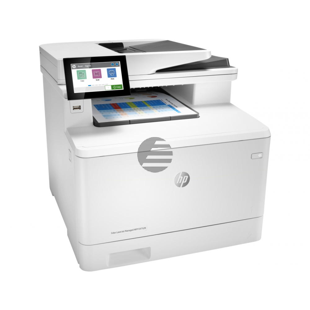 Hewlett Packard Color Laserjet Managed MFP E 47528 F