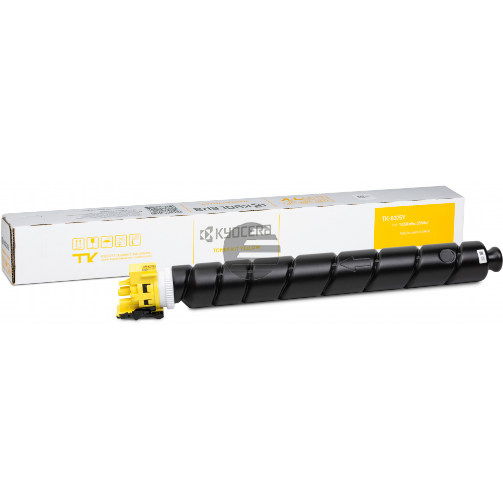 Kyocera Toner-Kit gelb HC (1T02XDANL1, TK-8395Y)