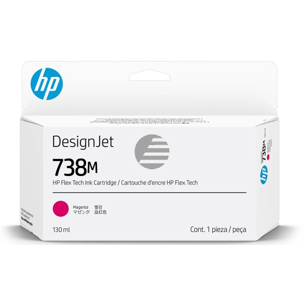 HP Tintenpatrone magenta (A24VNA, 738M)