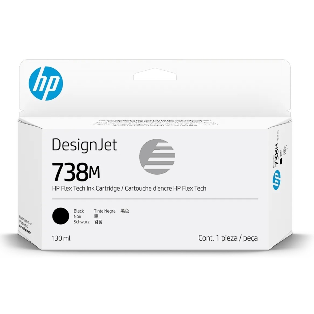 HP Tintenpatrone schwarz (A24VLA, 738M)
