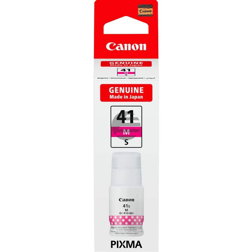 Canon Tintennachfüllfläschchen magenta (5875C001, GI-41SM)