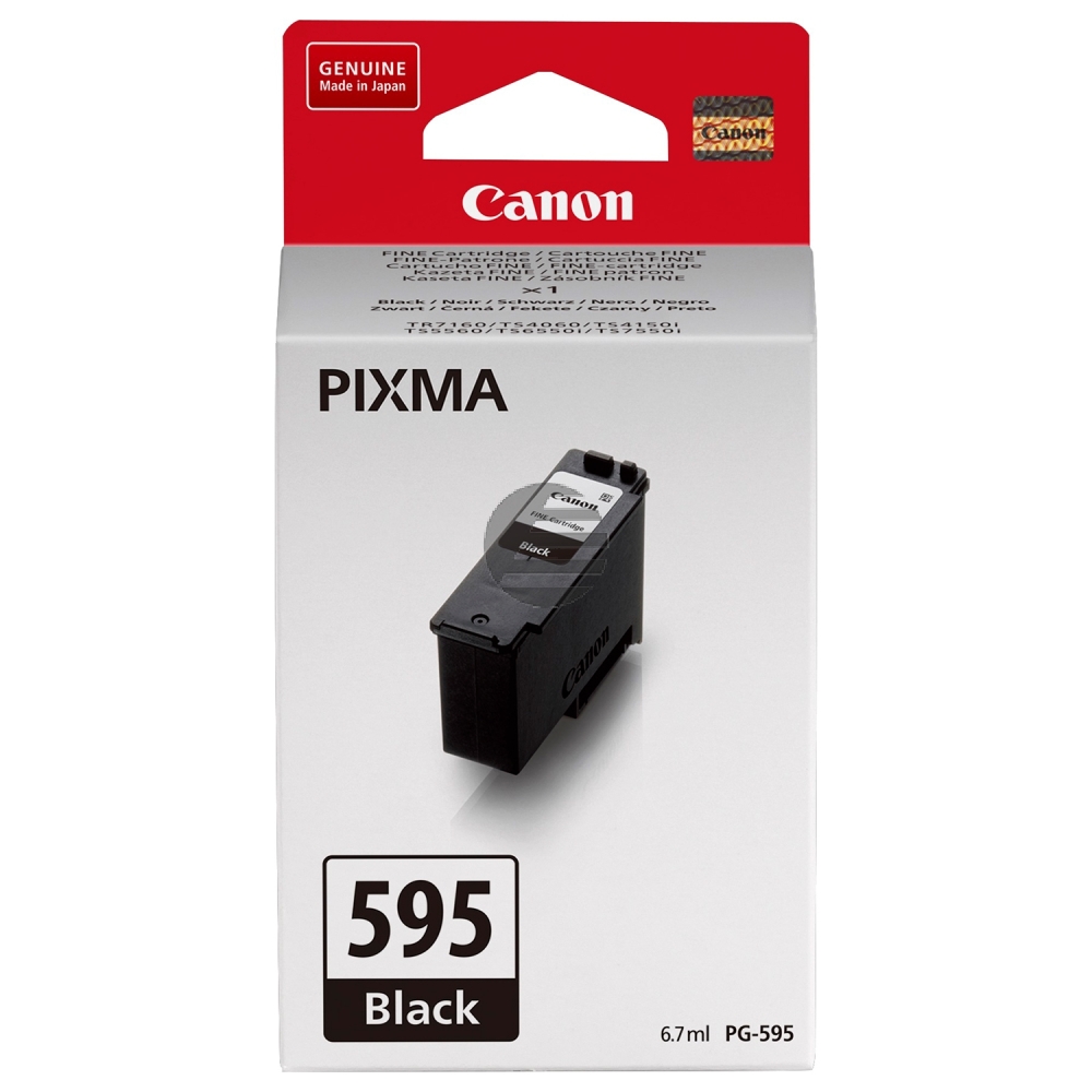 Canon Tintenpatrone schwarz SC (7171C001, PG-595)