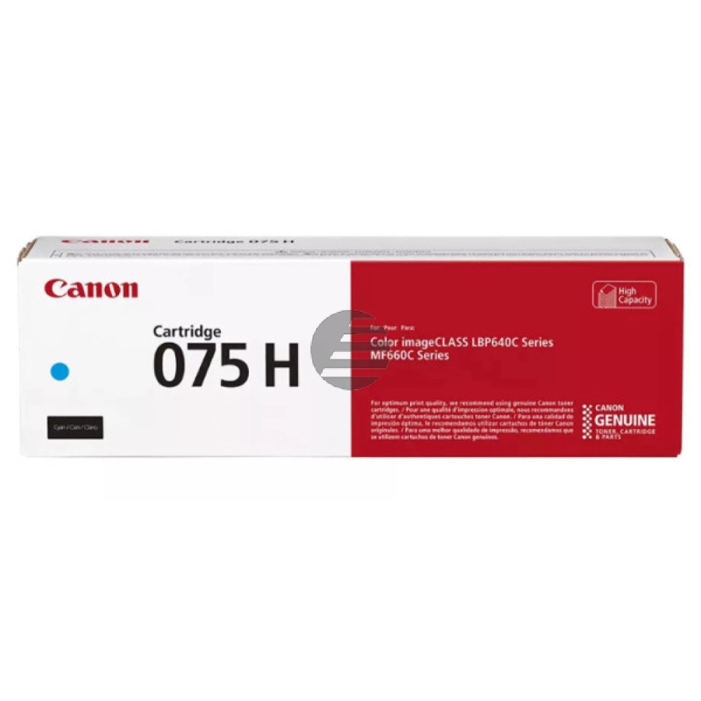 Canon Toner-Kartusche cyan HC (6368C002, 075H)