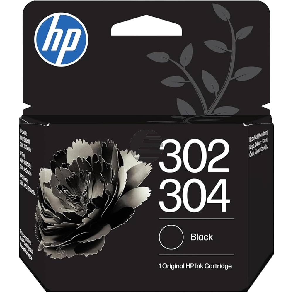 HP Tintendruckkopf schwarz (B7RT7AE, 302, 304)