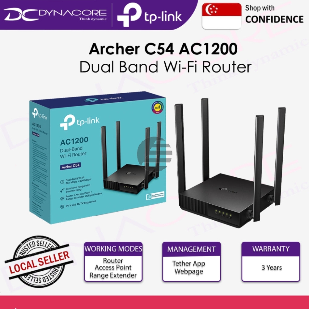 TP-Link Archer C54 Wi-Fi 5 Router (ARCHER C54)