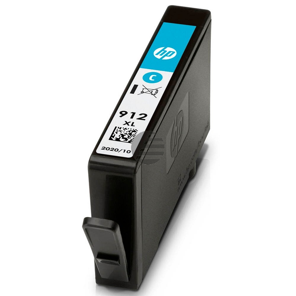HP Tintenpatrone cyan HC (3YL81AE#LS1, 912XL)