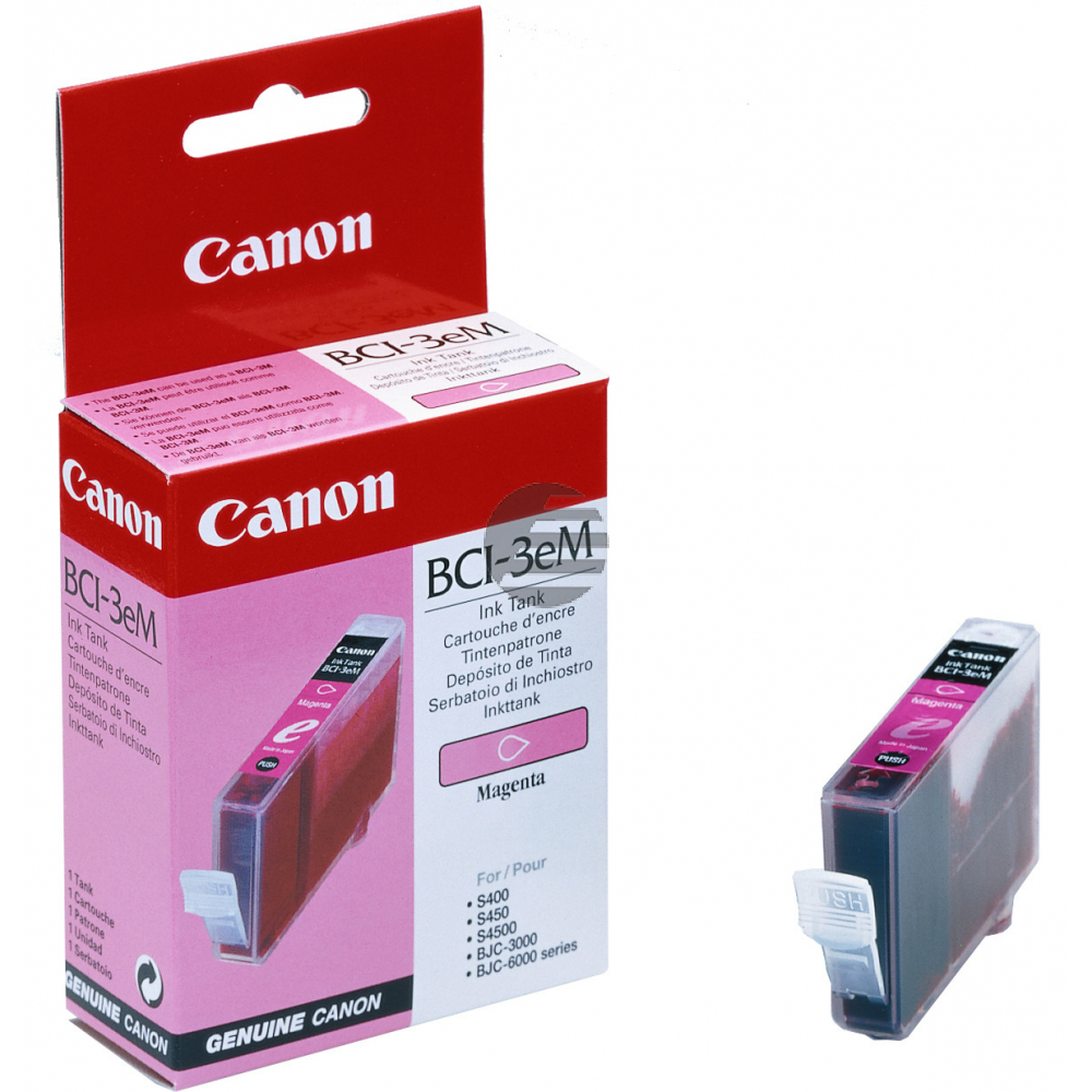 Canon Tintenpatrone magenta (4481A002, BCI-3EM)