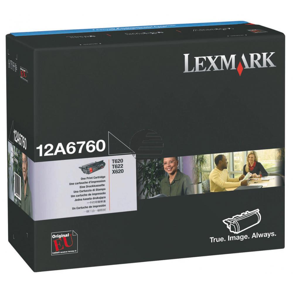Lexmark Toner-Kartusche schwarz (12A6760)