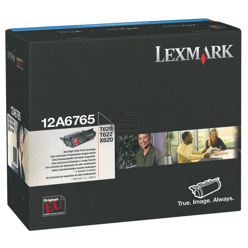 Lexmark Toner-Kartusche schwarz HC (12A6765)