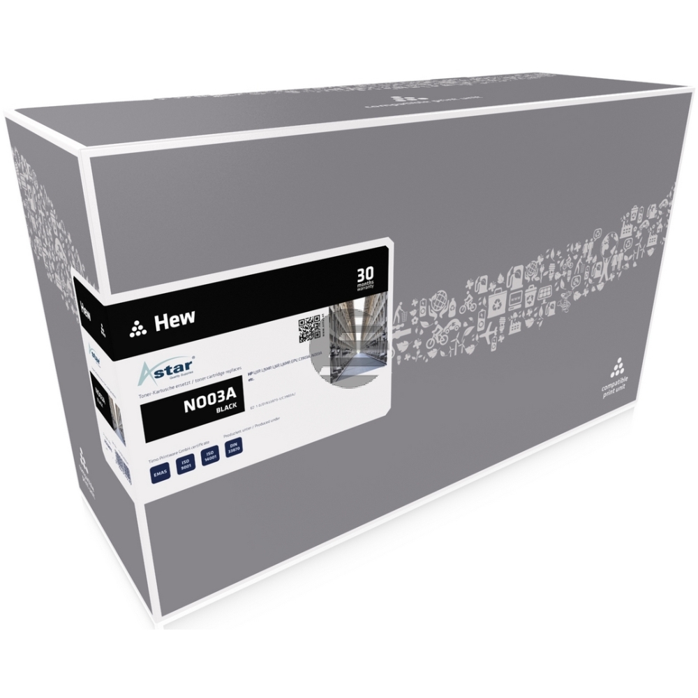 Astar Toner-Kartusche schwarz (AS10011) ersetzt 03A, EP-V