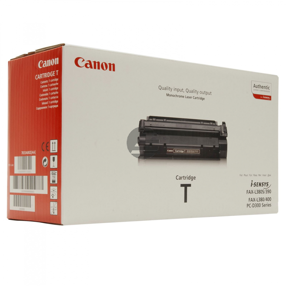 Canon Toner-Kartusche schwarz (7833A002, Cartridge-T)