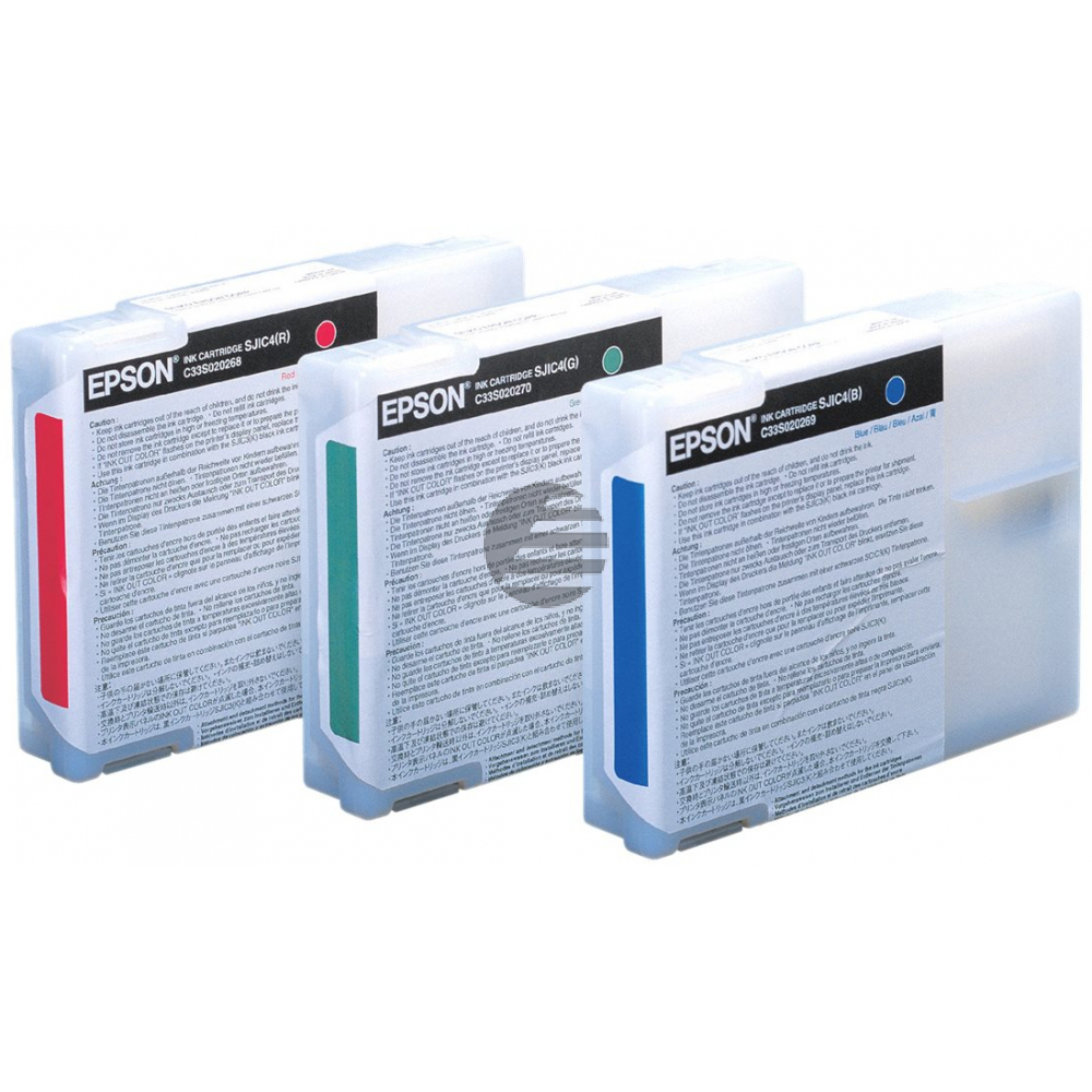 Epson Tintenpatrone rot (C33S020268, SJIC4(R)) Epson Tintenpatrone rot (C33S020268, SJIC4(R))