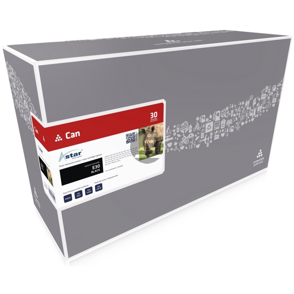 Astar Toner-Kartusche schwarz HC (AS10032) ersetzt E-30