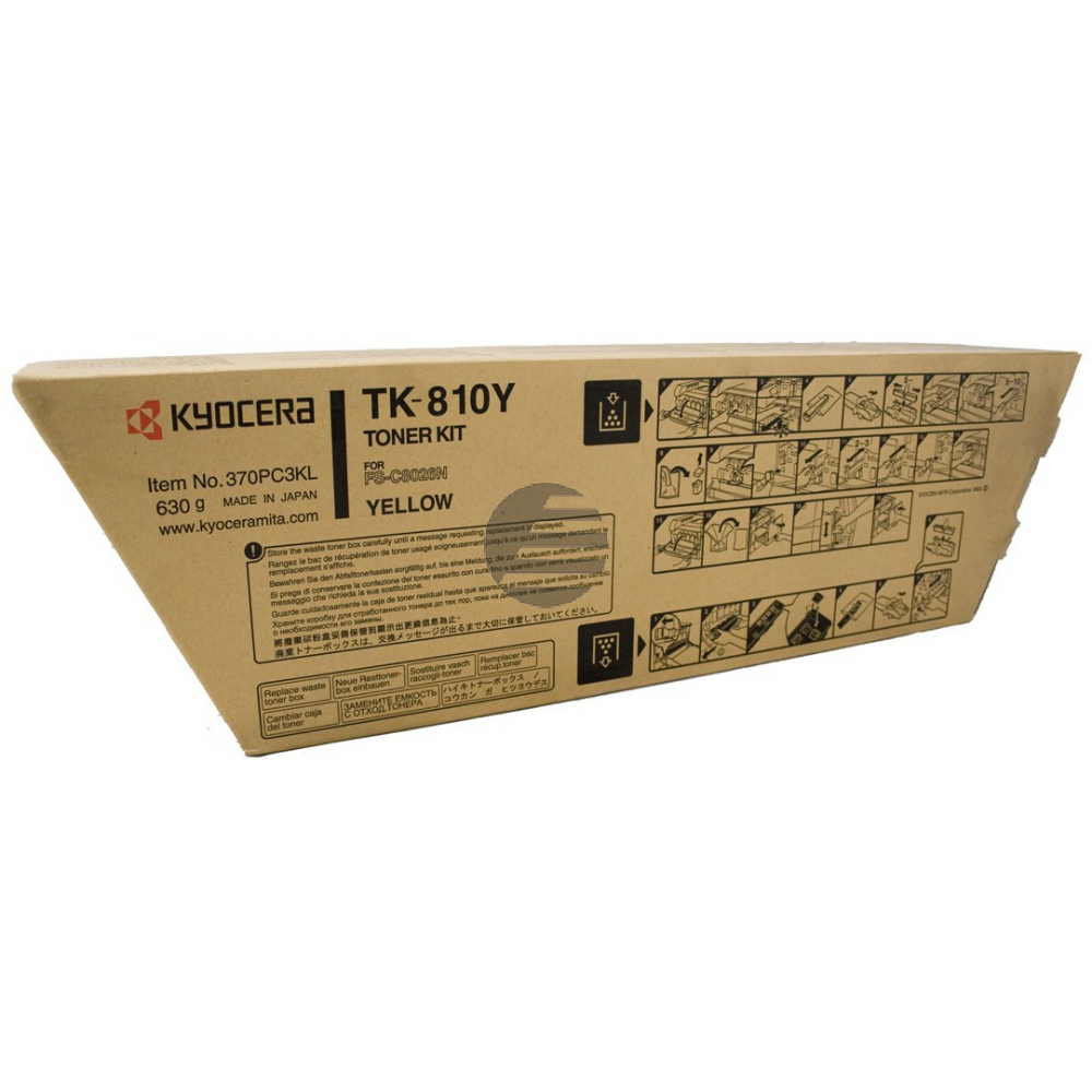Kyocera Toner-Kit gelb (370PC3KL, TK-810Y)