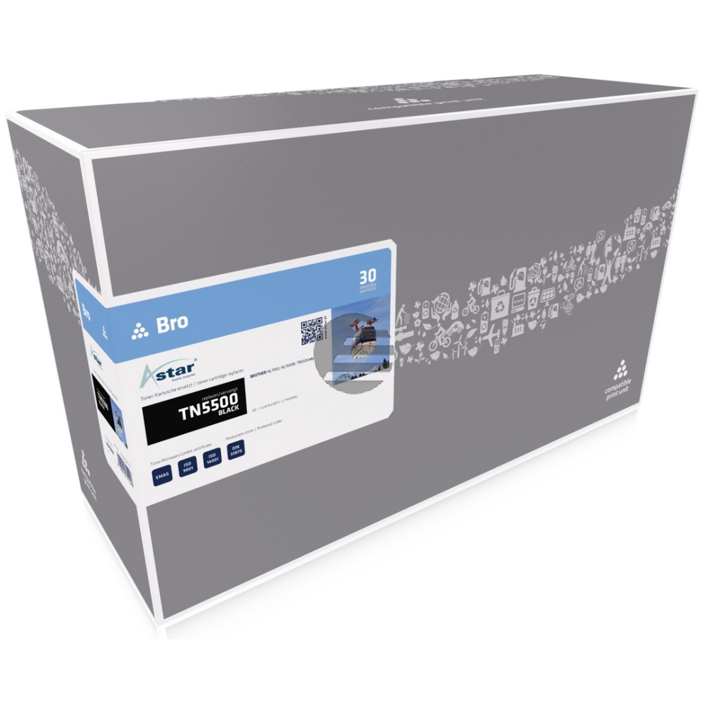 Astar Toner-Kartusche schwarz (AS10090) ersetzt TN-5500