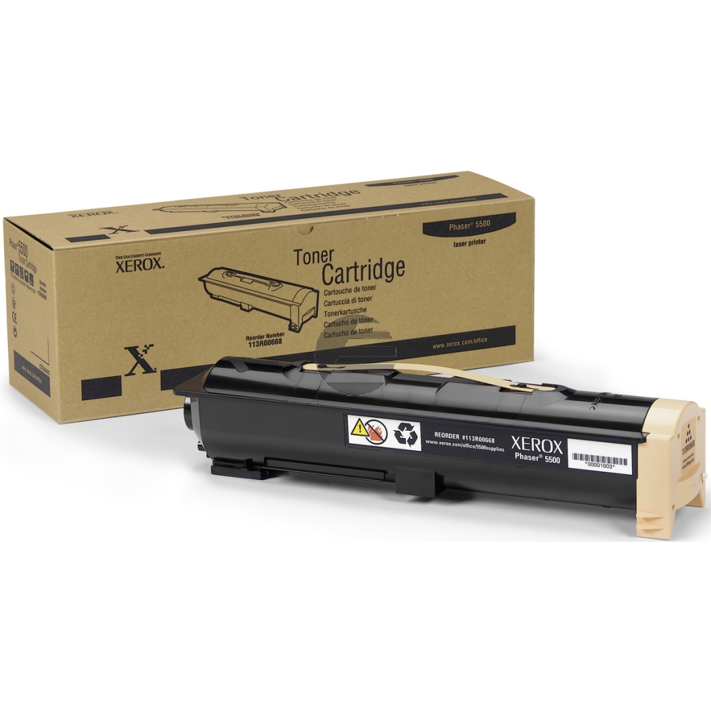 Xerox Toner-Kartusche schwarz (113R00668) Xerox Toner-Kartusche schwarz (113R00668)