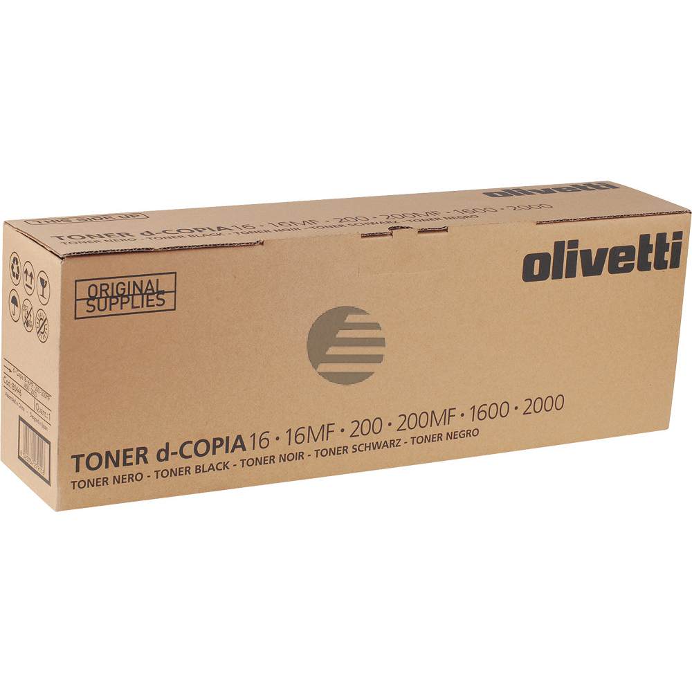 Olivetti Toner-Kit schwarz (B0446)