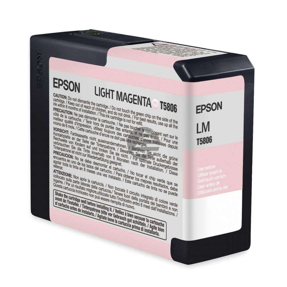 Epson Tintenpatrone magenta light (C13T580600, T5806)