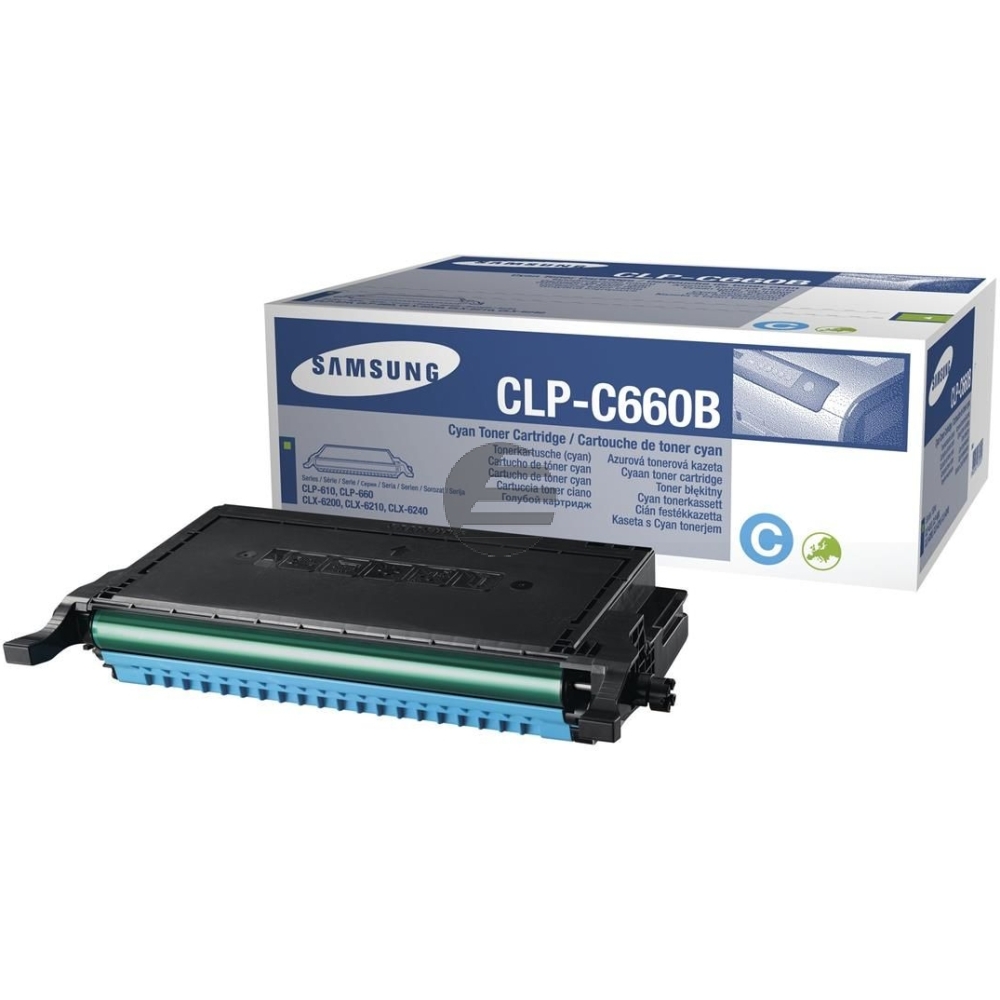 Samsung Toner-Kartusche cyan HC (CLP-C660B, 660)