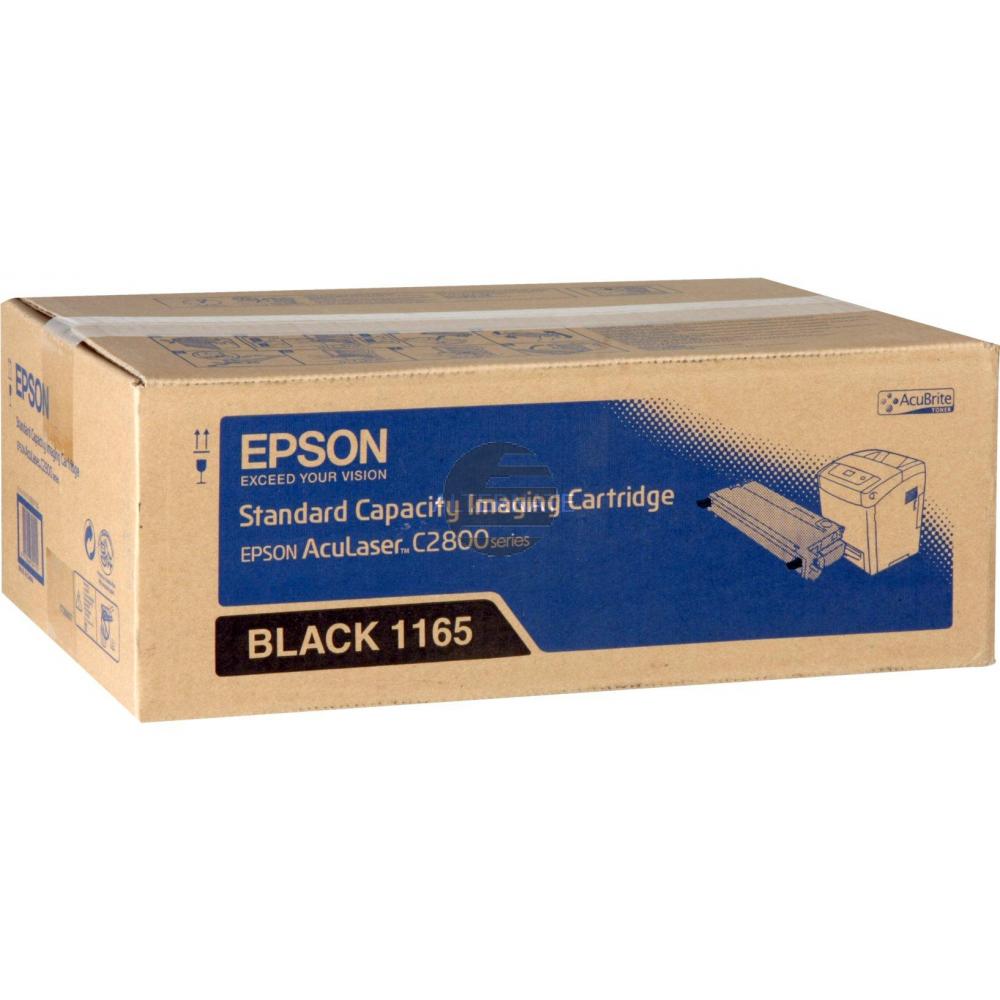 Epson Toner-Kit schwarz (C13S051165, 1165)