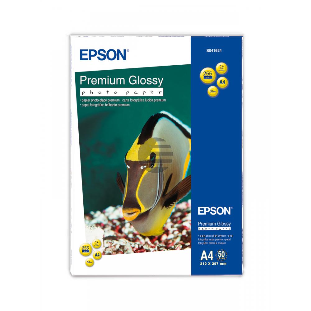 Epson Premium Glossy Photo Paper DIN A4 weiß 50 Blatt DIN A4 (C13S041624) Epson Premium Glossy Photo Paper DIN A4 weiß 50 Blatt DIN A4 (C13S041624)