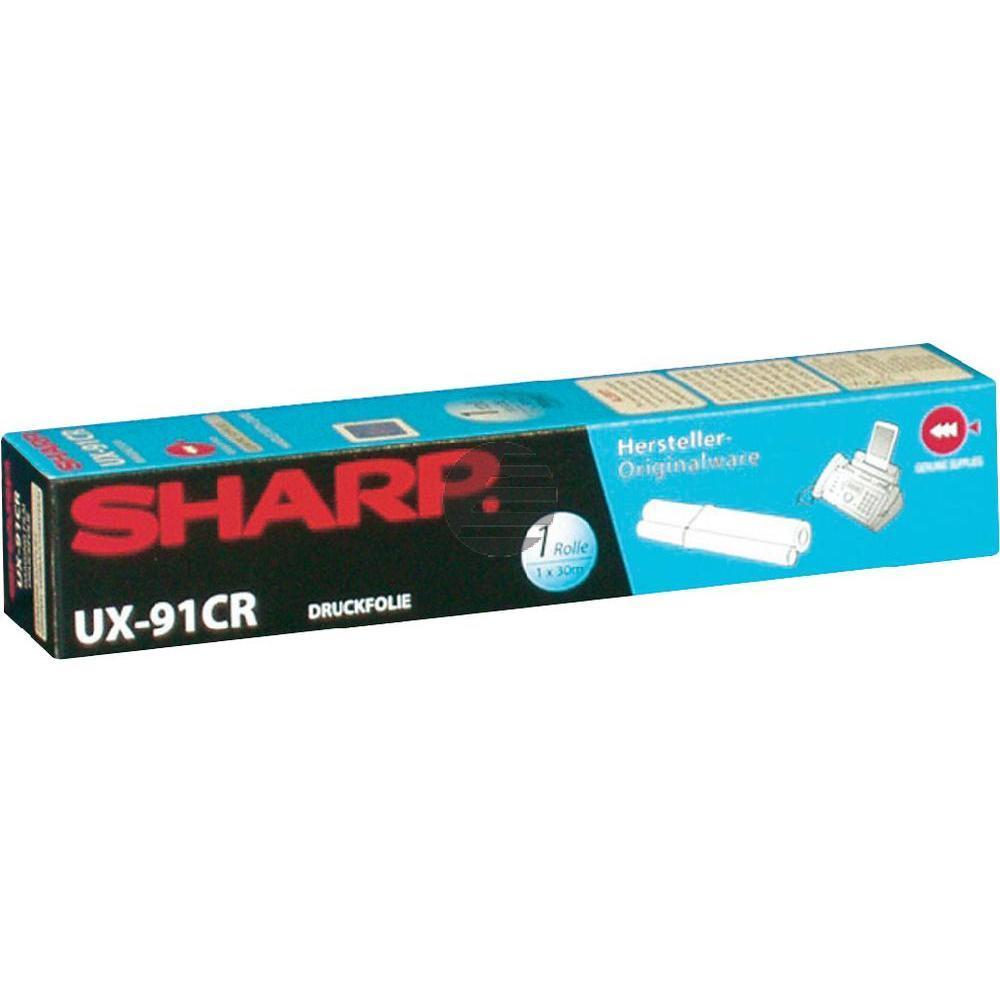 Sharp Thermo-Transfer-Rolle schwarz (UX-91CR)