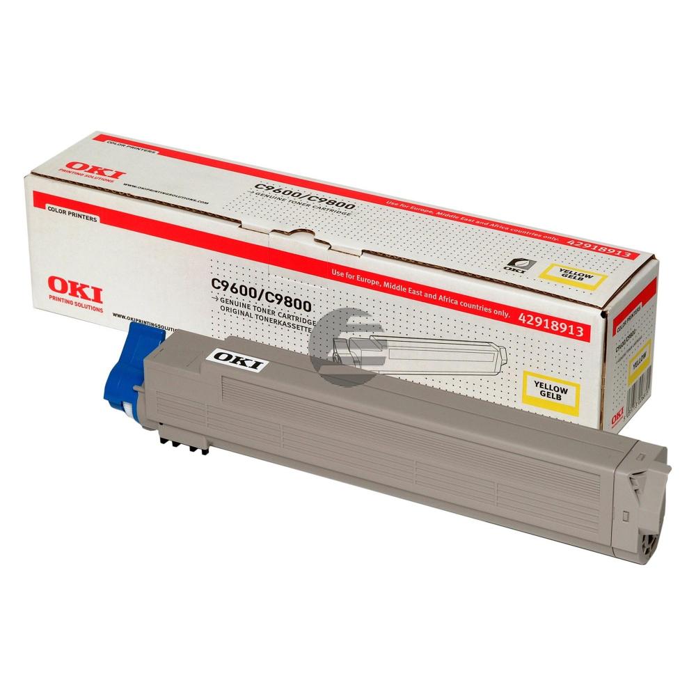 OKI Toner-Kit gelb HC (42918913)