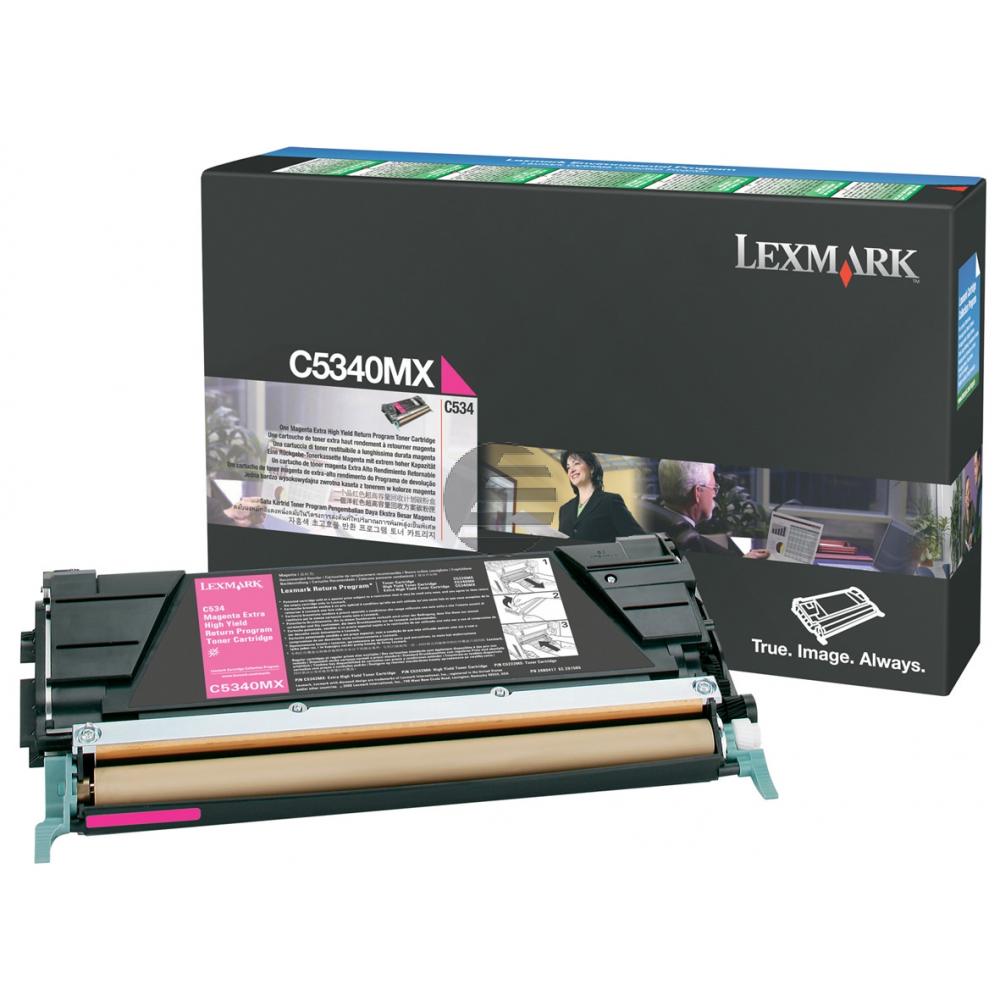 Lexmark Toner-Kartusche Prebate magenta HC plus (C5340MX)