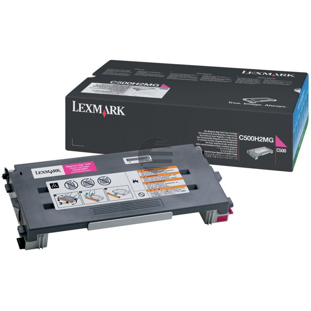 Lexmark Toner-Kartusche magenta HC (C500H2MG)