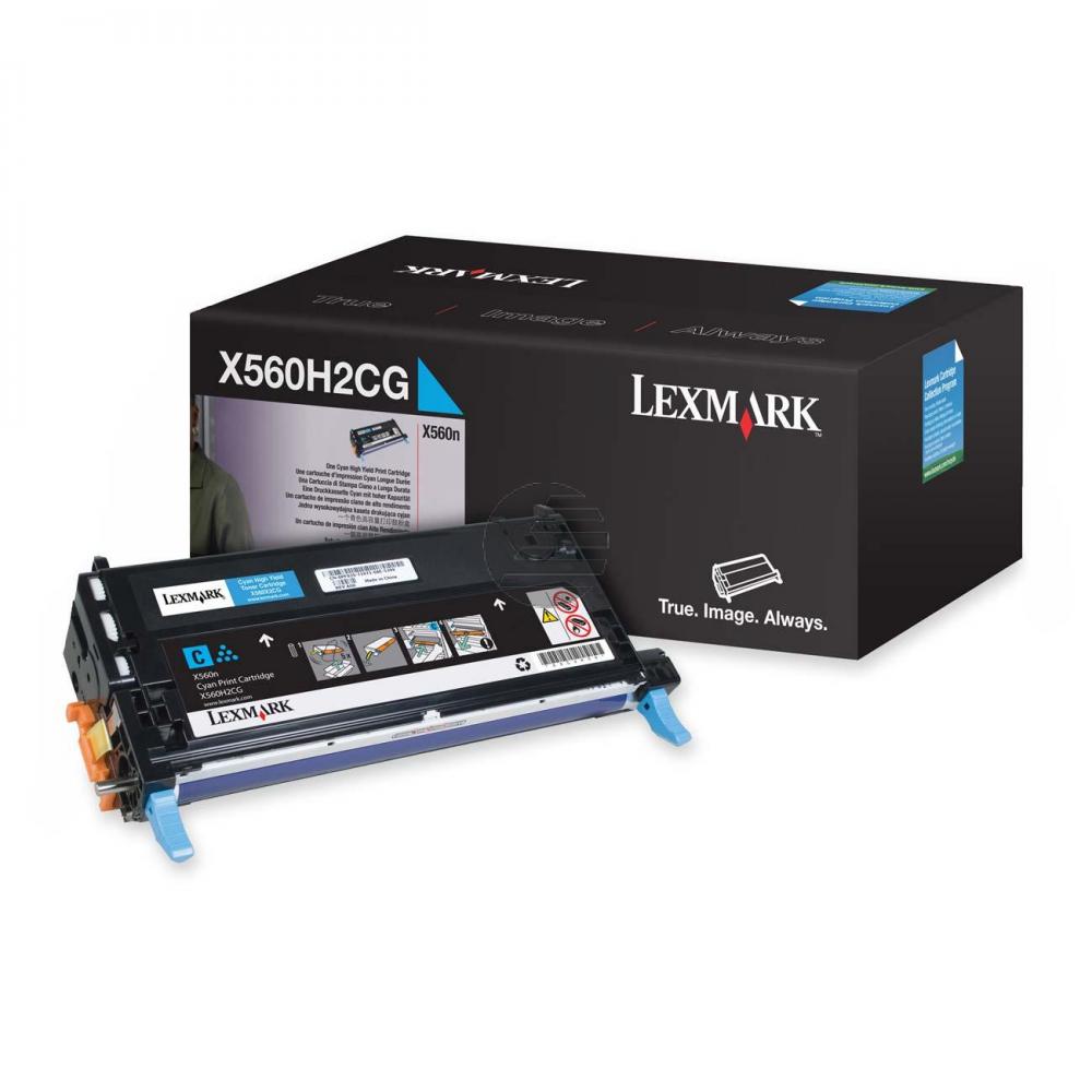 Lexmark Toner-Kartusche cyan HC (X560H2CG)