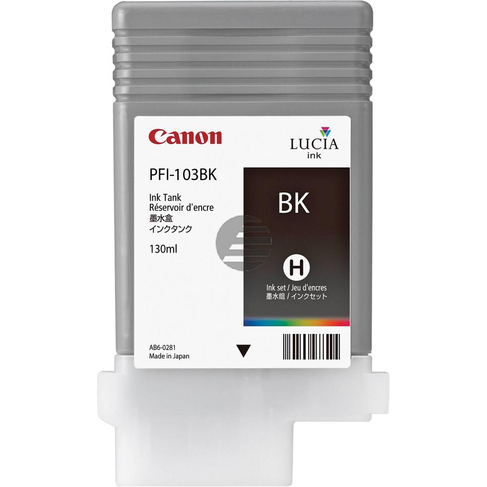 Canon Tintenpatrone schwarz (2212B001, PFI-103BK)