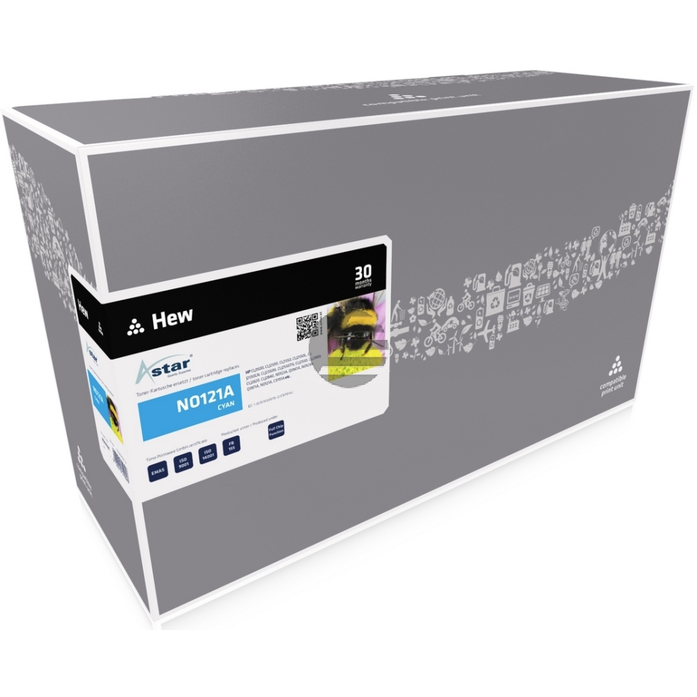 Astar Toner-Kartusche cyan (AS14701) ersetzt 121A