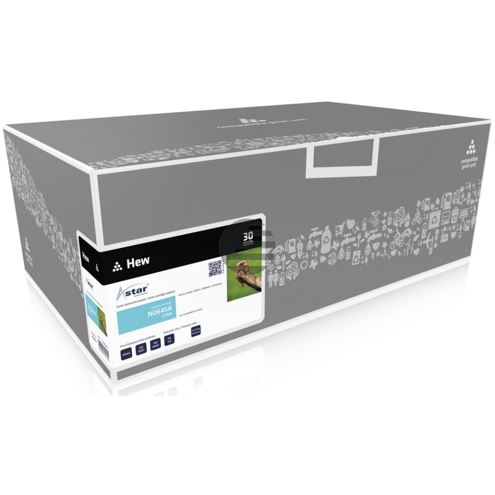 Astar Toner-Kartusche cyan (AS14731) ersetzt 645A