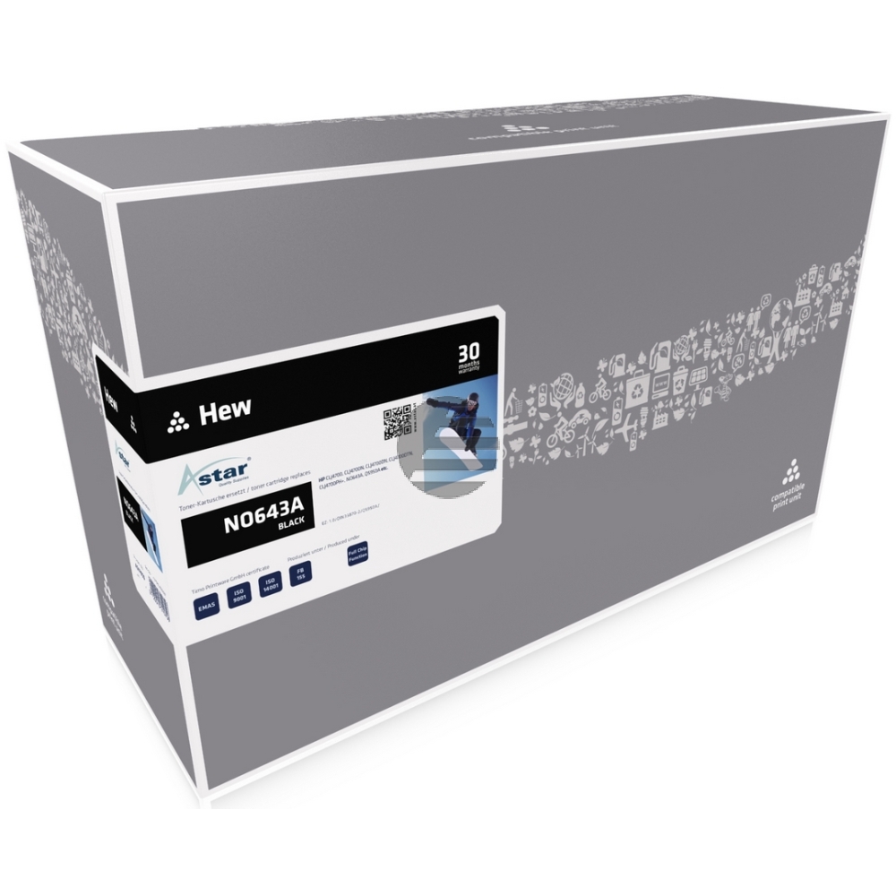 Astar Toner-Kartusche schwarz (AS11950) ersetzt 643A