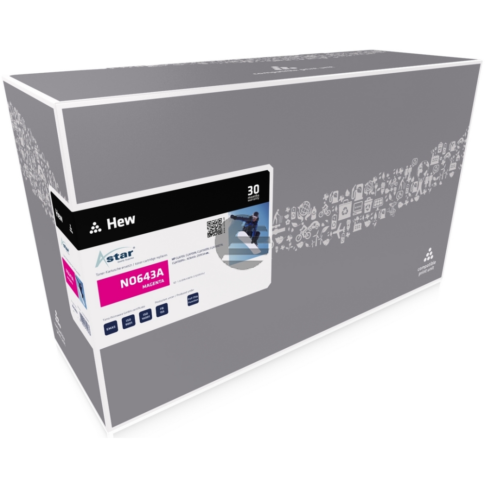 Astar Toner-Kartusche magenta (AS12953) ersetzt 643A