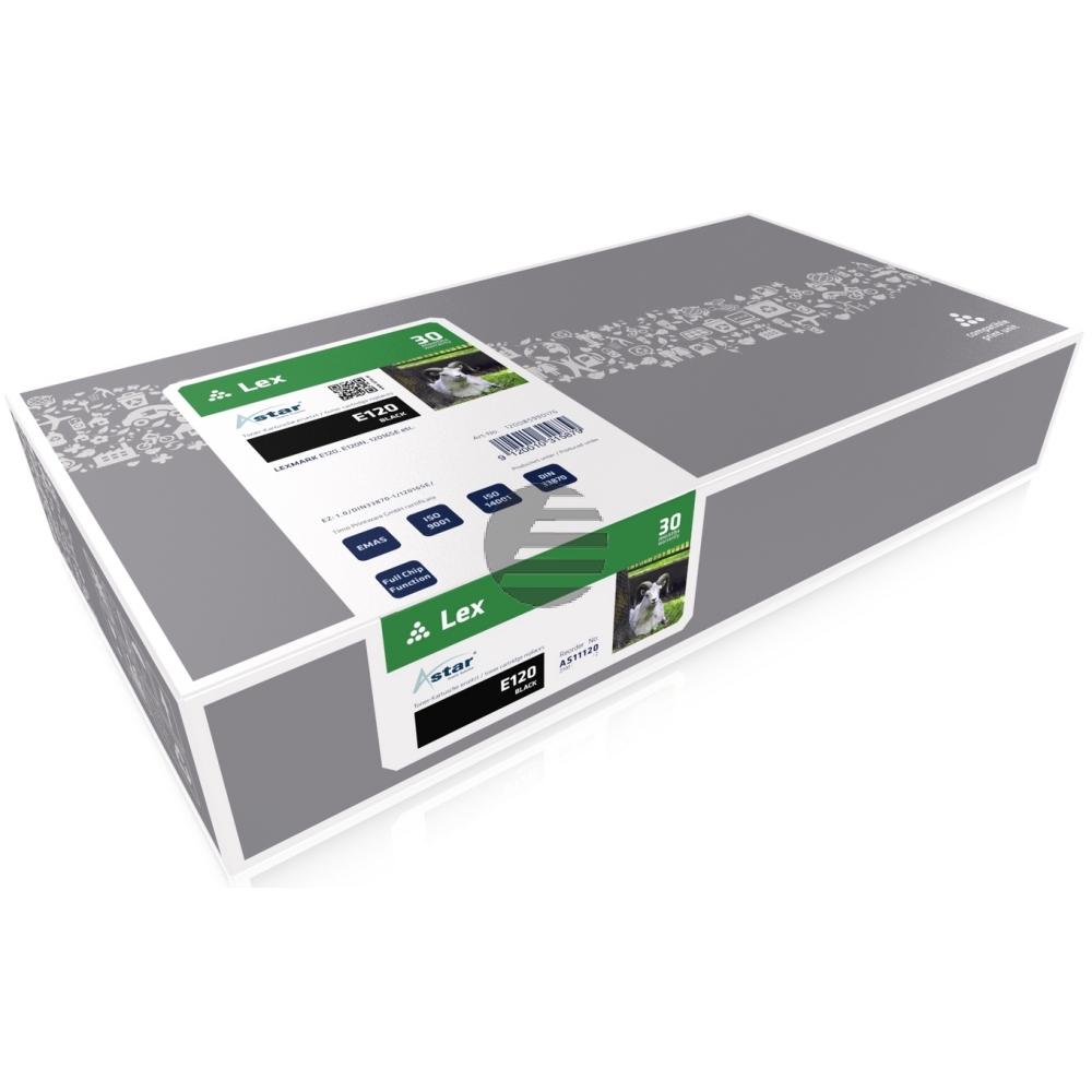 Astar Toner-Kartusche schwarz (AS11120) ersetzt 12036SE