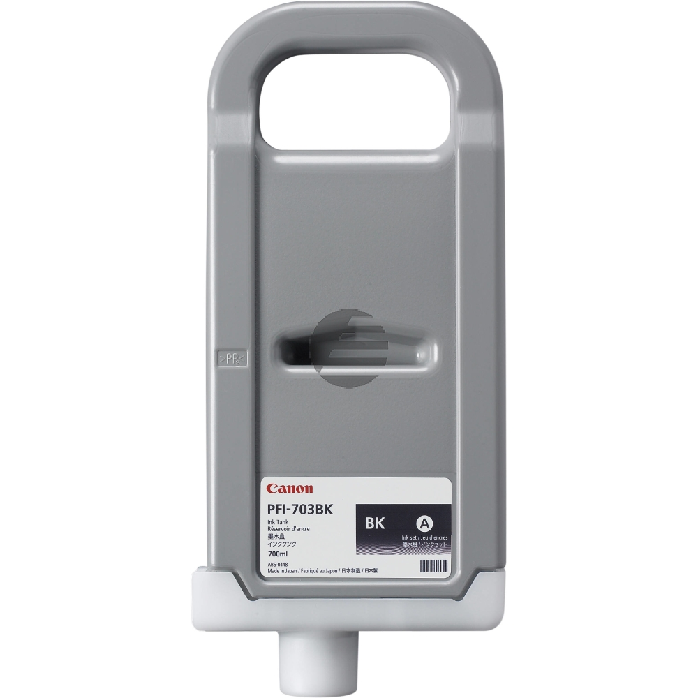 Canon Tintenpatrone schwarz HC (2963B001, PFI-703BK)