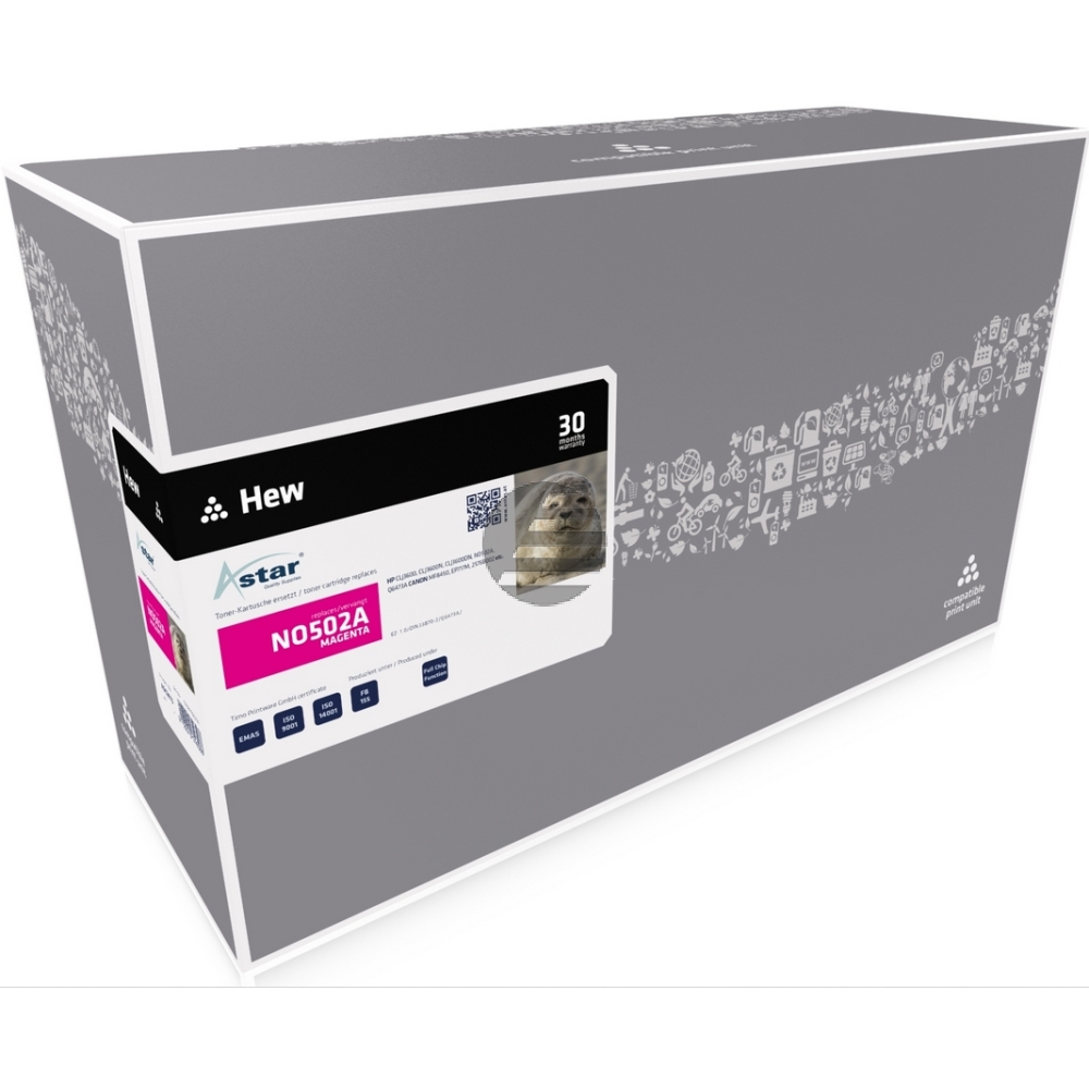 Astar Toner-Kartusche magenta (AS12473) ersetzt 502A