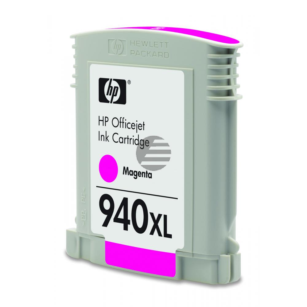 HP Tintenpatrone magenta HC (C4908AE, 940XL)