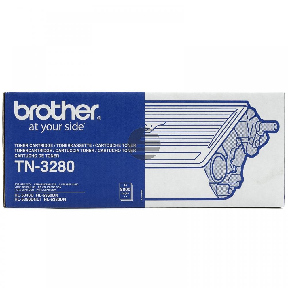 Brother Toner-Kit schwarz HC (TN-3280)