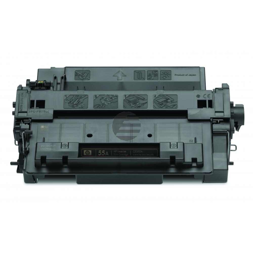 HP Toner-Kartusche schwarz (CE255A, 55A)